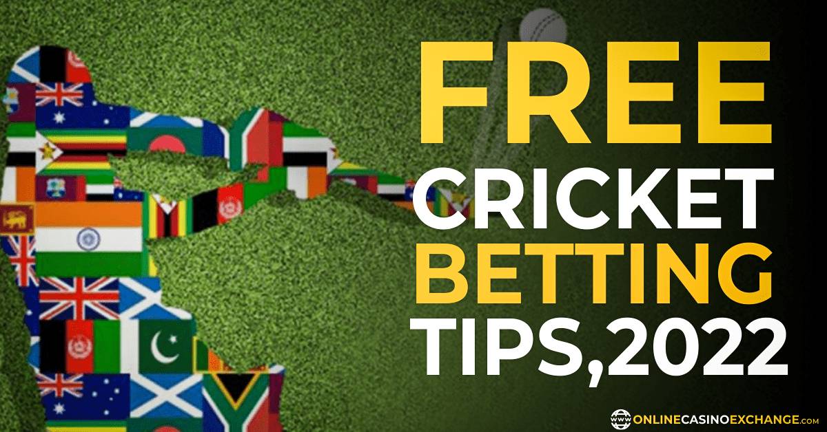Online Free Cricket betting tips- Online casino exchange